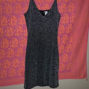 Black sparkle dress